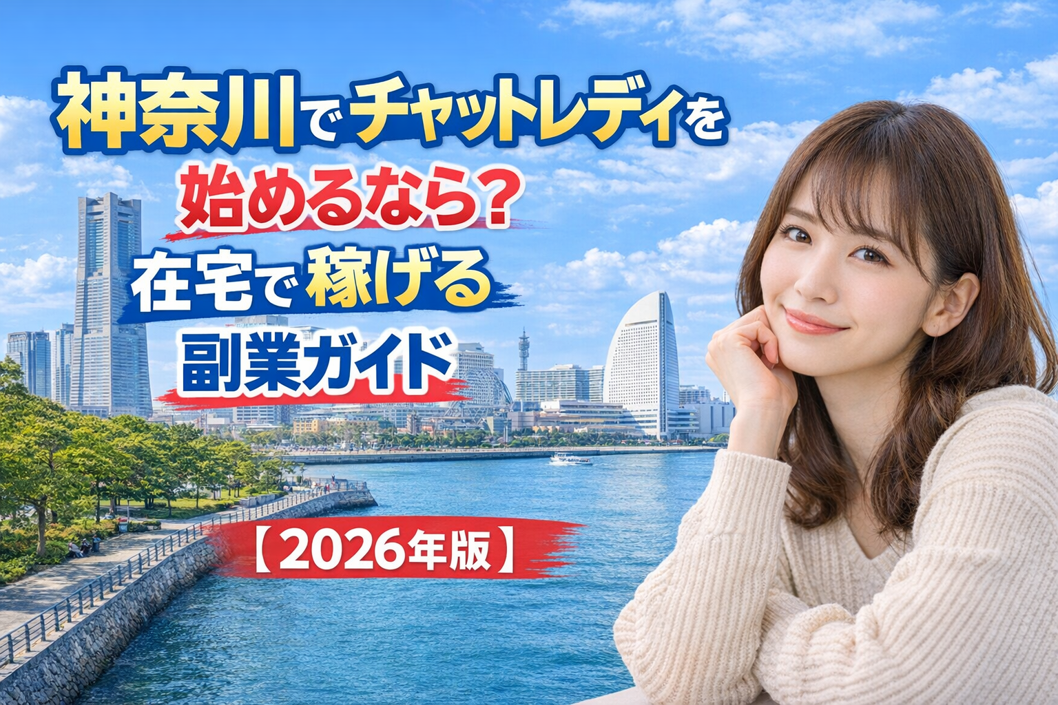 神奈川でチャットレディを始めるなら?在宅でも稼げる副業ガイド【2026年版】